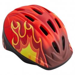 Schwinn Classic Child Bike Helmet, ages 5 to 8, red, flames