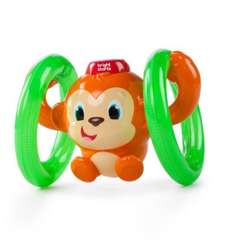 Roll & Glow Monkey Toy with Lights and Melodies, Ages 6 months +