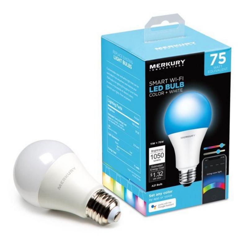 Merkury Innovations Smart Wi-FI LED Bulb