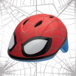 Spider-Man Spidey Eyes Bell Bike Helmet, Red, Toddler 3+ (48-52cm)