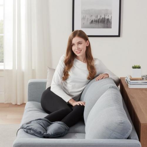 Brookstone Heated Footie, Grey