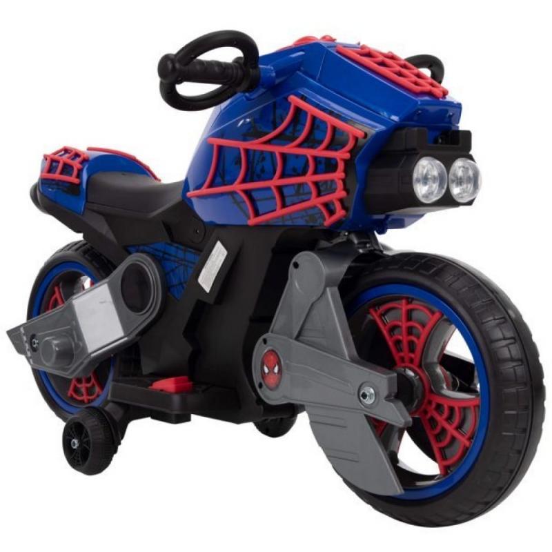 Spider-Man 6V Battery Powered Motorcycle Ride-On Toy for Toddlers