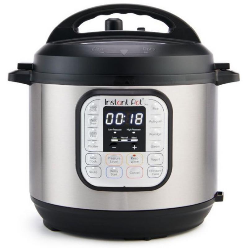 Instant Pot Duo 8 Qt 7-in-1 Multi-Use Programmable Pressure Cooker, Slow Cooker, Rice Cooker, Steamer, Saut, Yogurt Maker and Warmer