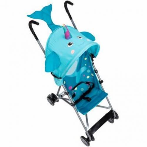 Cosco Comfort Height Character Umbrella Stroller, Narwhal