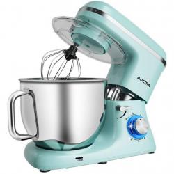 Aucma Stand Mixer,7.4QT 6-Speed Tilt-Head Food Mixer, Electric Kitchen Mixer with Dough Hook, Wire Whip & Beater