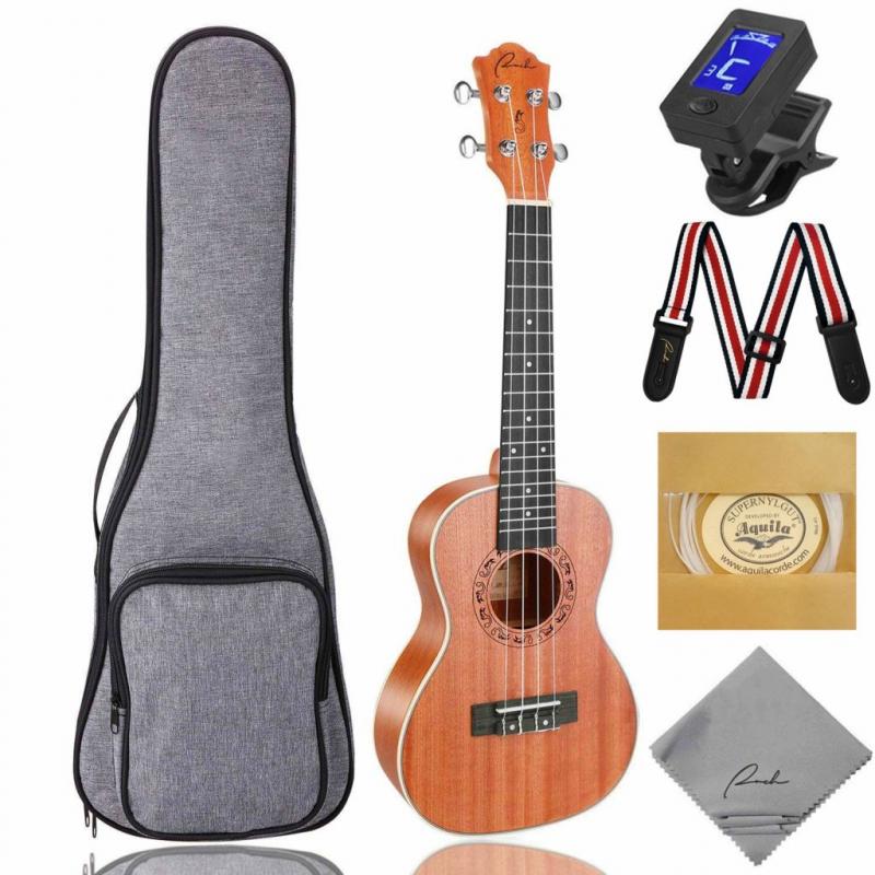 Ranch Concert Ukulele 23 inch Professional Wooden Ukelele Kit
