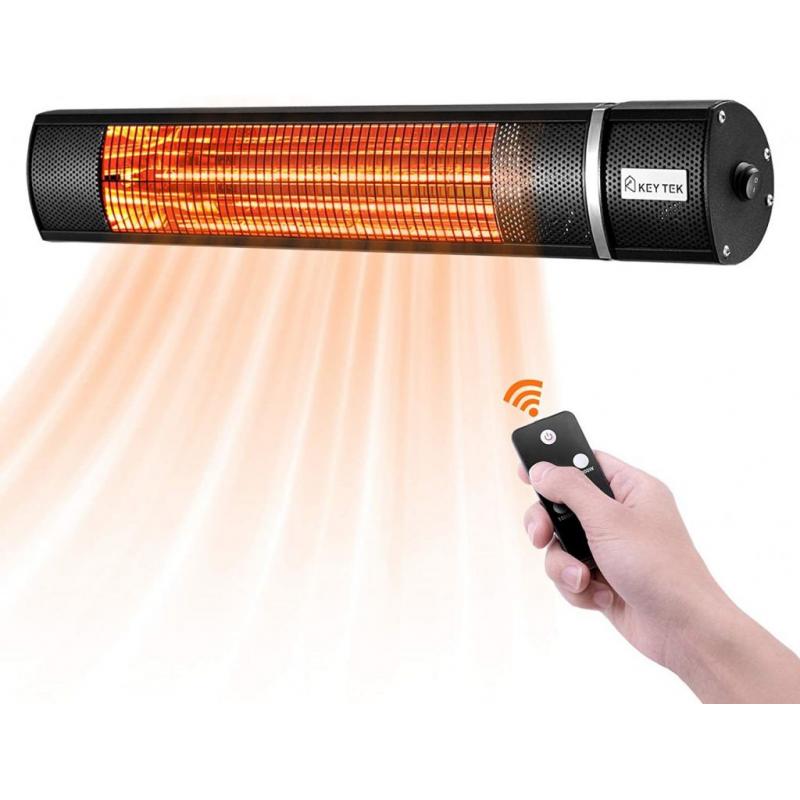 Wall-Mounted Patio Heater - Electric Infrared Heater