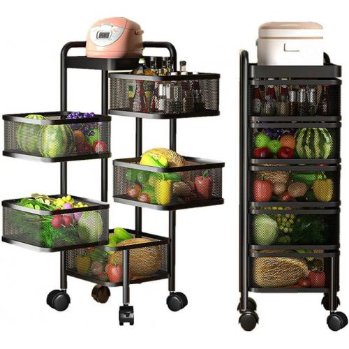 Xinyourui Rotating Multi Layer Kitchen Storage Shelf