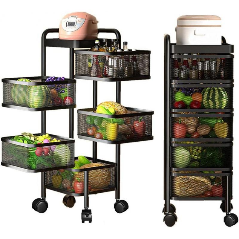 Xinyourui Rotating Multi Layer Kitchen Storage Shelf