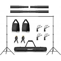 8.5 x 10 ft Photo Backdrop Stand , Adjustable Photography