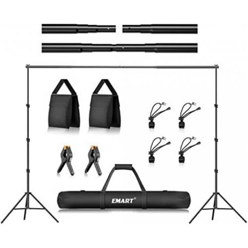 8.5 x 10 ft Photo Backdrop Stand , Adjustable Photography