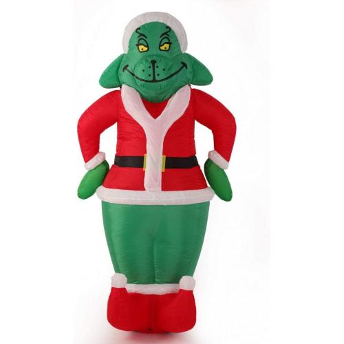 7 Foot Inflatable Grinch Yard Decorations Airblown Christmas Animated