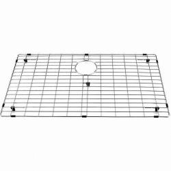 Sink Bottom Grid 24-1/8 x 12-5/8, Centered Drain with Corner Radius 1-1/2