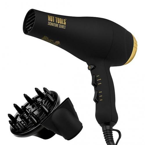 Graphite Titanium Ionic Hair Dryer With Diffuser