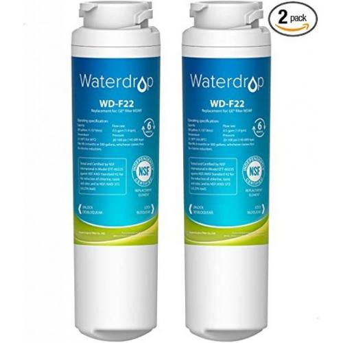 Refrigerator Water Filter, 2 PACK