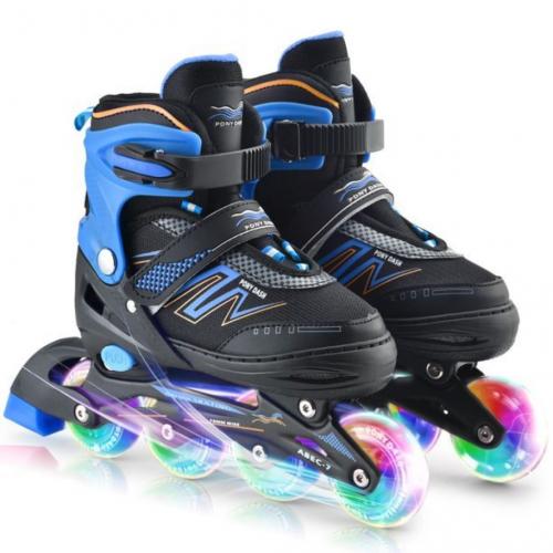 Adjustable Inline Skates for Kids,Boys and Girls with Light up Wheels