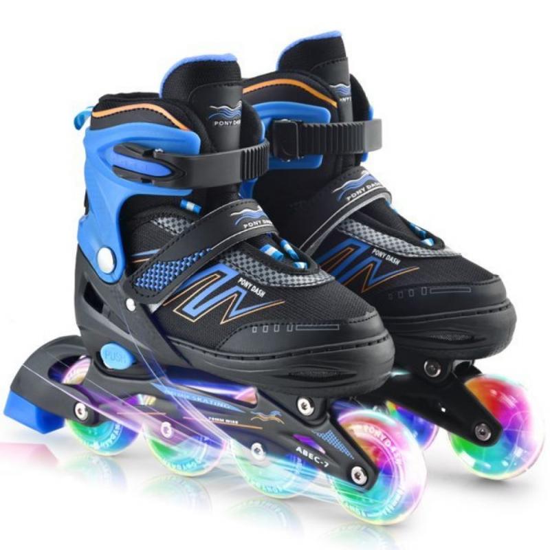 Adjustable Inline Skates for Kids,Boys and Girls with Light up Wheels
