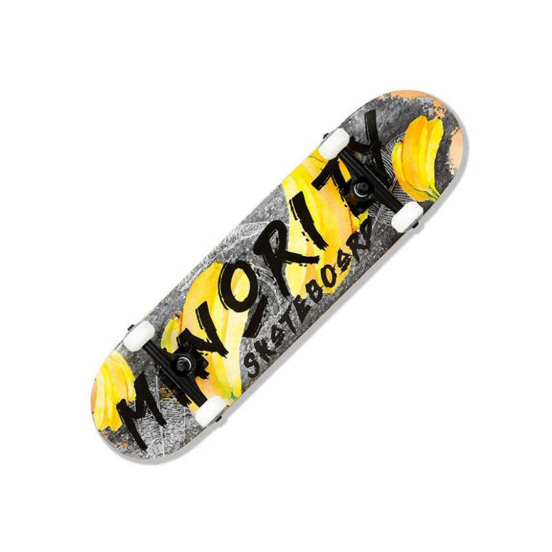 OEYES & Minority 32inch Maple Skateboard(Banana)