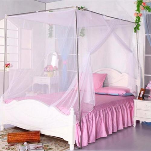 Stainless steel canopy mosquito net frame king size