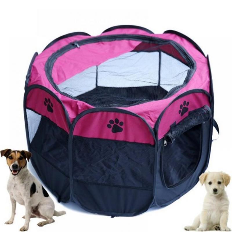 Goozii Pet Dog Playpen Door Top Cover Pink