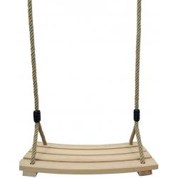 Wooden bench swing