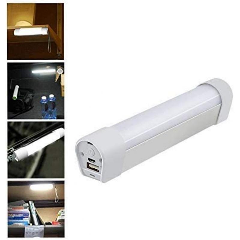 Portable LED Camping Emergency Light, Magnetic Stick-on Anywhere Multi-Function USB Rechargeable LED Closet Cabinet Light