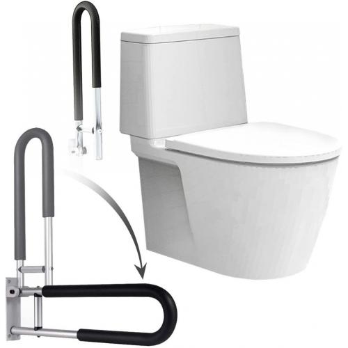 Toilet safety handicap grab bars