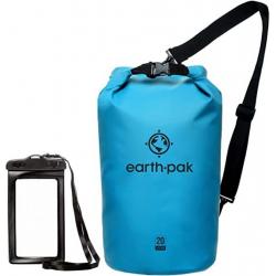 Earth Pak- Waterproof Dry Bag with Front Zippered Pocket