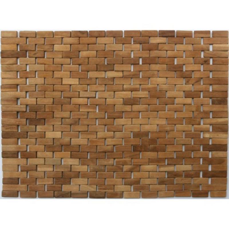 Hip O Teak Floor Mat (Wooden)