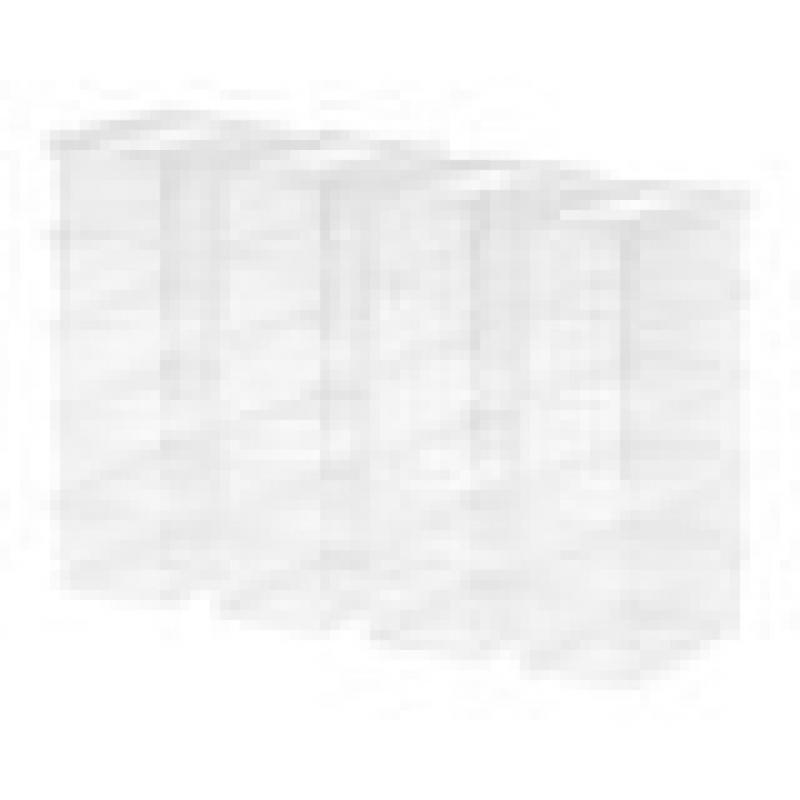 5Qt Stackable Plastic Lidded Closet Organizer Box - Clear - 20 Pack