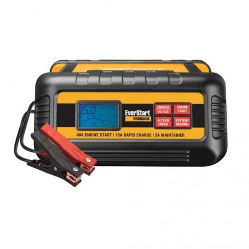 Everstart Maxx Automatic Battery Charger & Maintainer With 40 A Engine Start