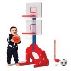 3-in-1 Sports Set; Basketball, Soccer, and Golf; Ages 3+
