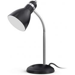 Metal Desk Lamp, Adjustable Goose Neck Table Lamp