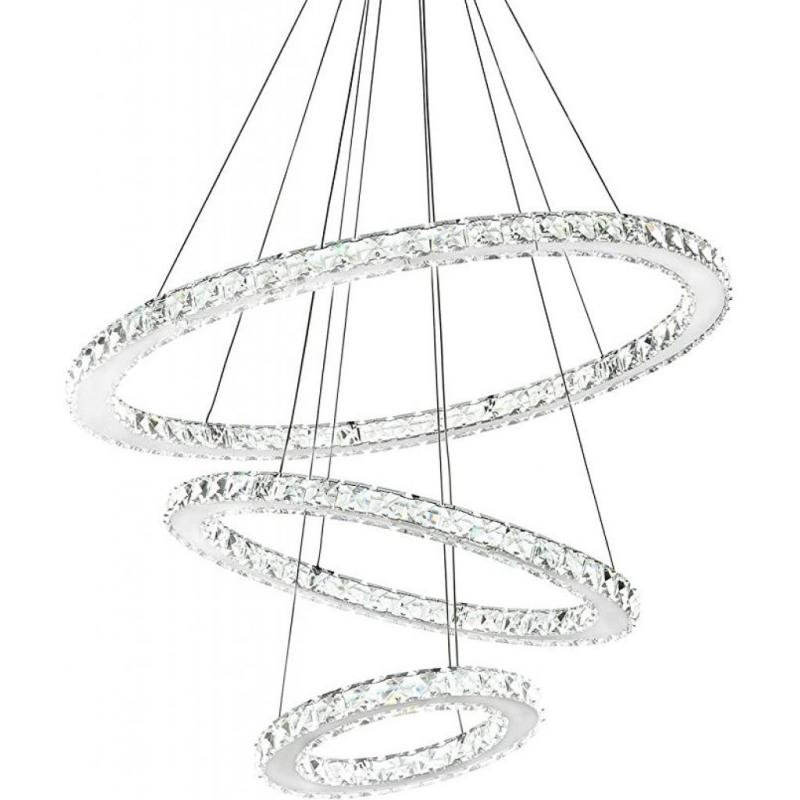 3 Ring DIY Crystal Chandelier