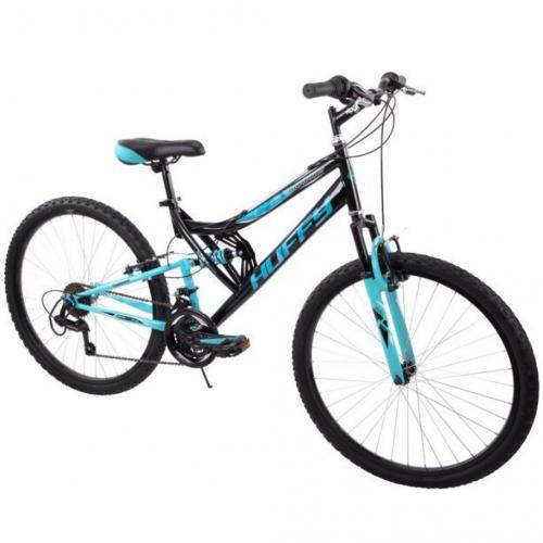 26 Trail Runner Women's Full Suspension Mountain Bike, Black