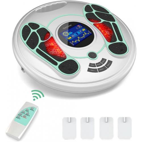 Foot Circulation Stimulator (FDA) Electric Foot Massager with Remote Control