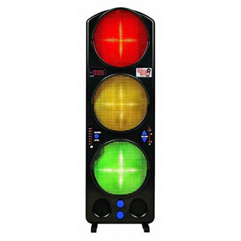 The adjustable sound activated noise monitor traffic light