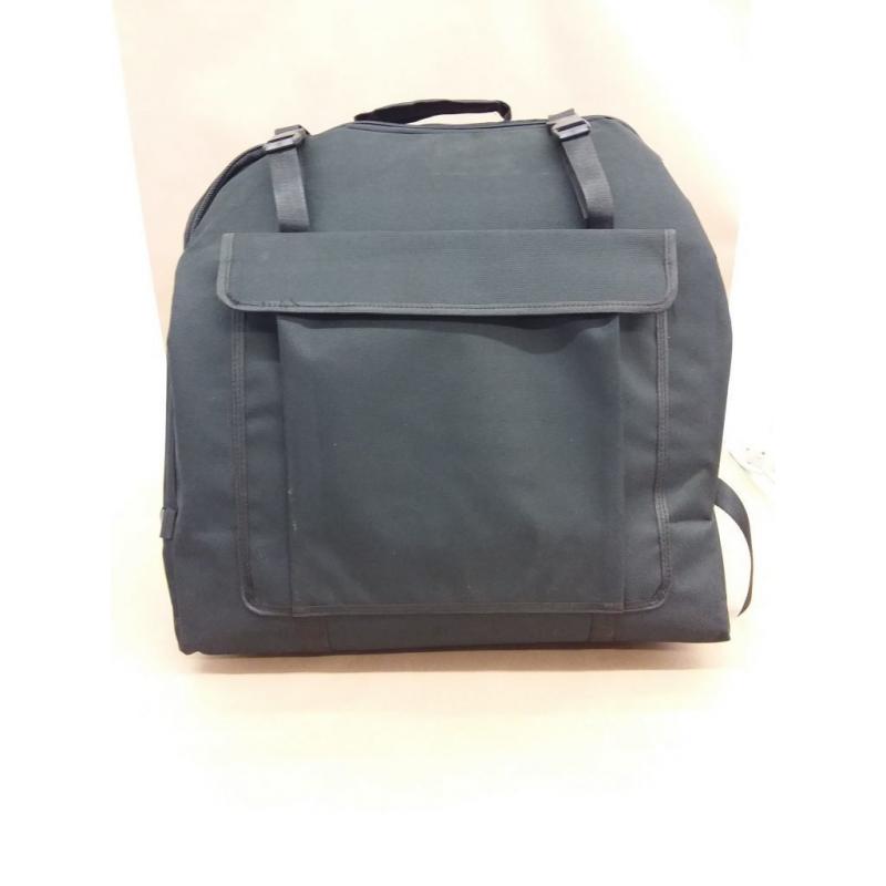 Large Over-Sized Black Backpack -24.5 x 19.5 x 7.5