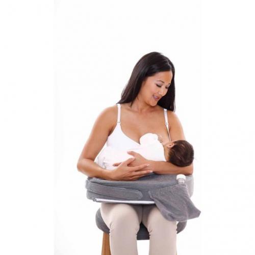 My Brest Friend Nursing Pillow, Evening Grey