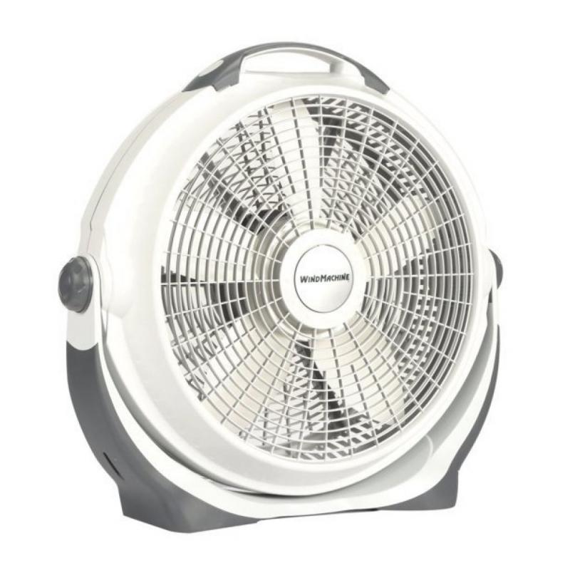 Lasko 20 Air Circulator Wind Machine, 3-Speed Floor Fan with Pivoting Head