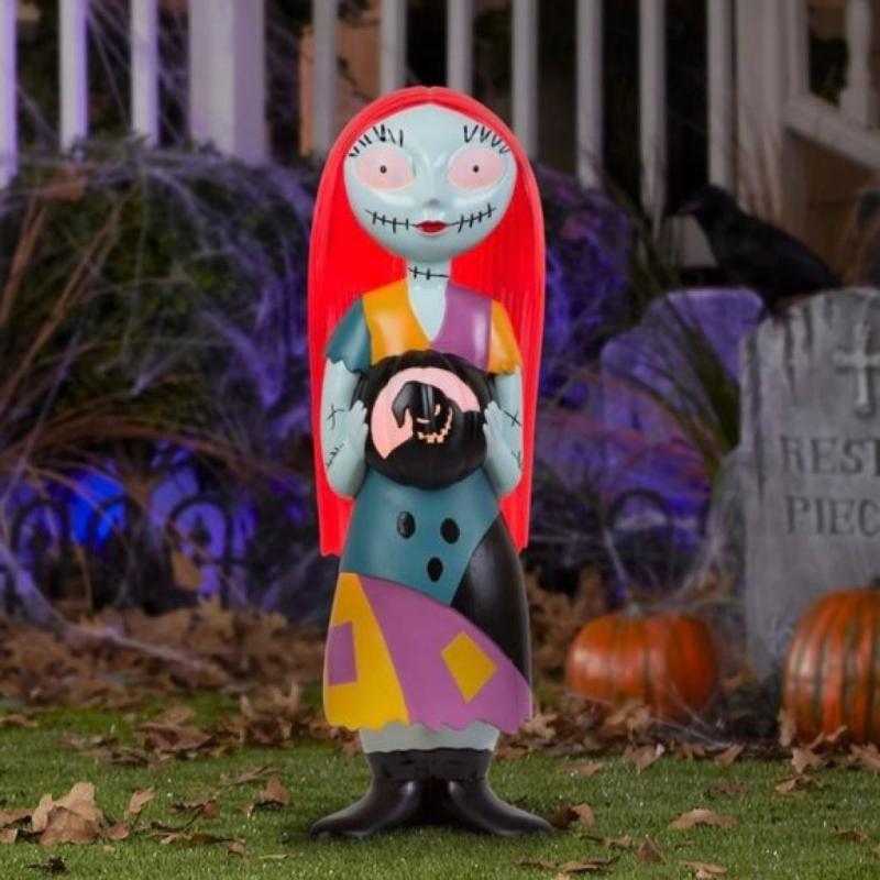 Disney Nightmare before Christmas Sally Blow Mold Outside/Inside 35” Halloween