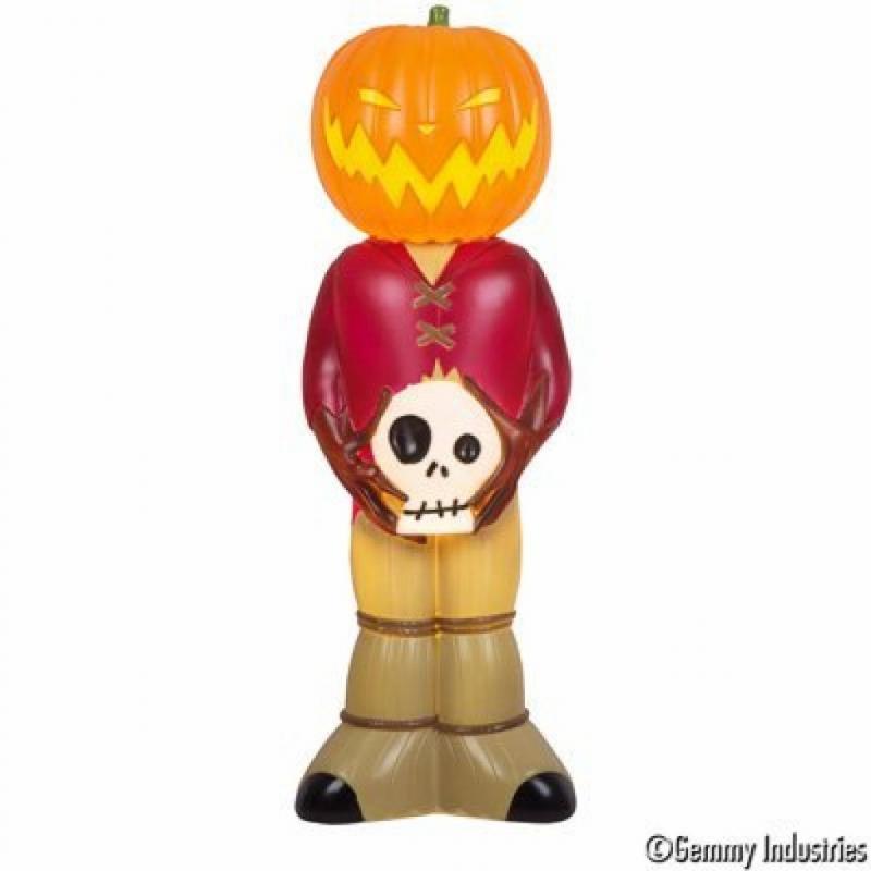 Nightmare Before Christmas Pumpkin King BLOW MOLD 36 Inches Tall RARE