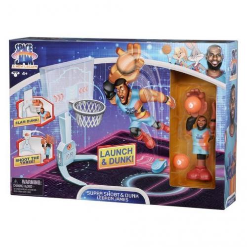 Space Jam: A New Legacy - Super Shoot & Dunk Playset with LeBron James Figure