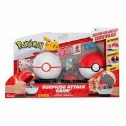 Pokemon Surprise Attack Game, Featuring Squirtle #1 and Jigglypuff #2