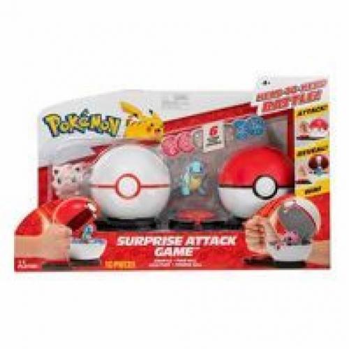 Pokemon Surprise Attack Game, Featuring Squirtle #1 and Jigglypuff #2