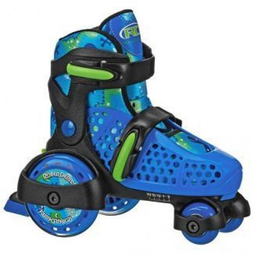 Roller Derby Sport Kids' Roller Skate - Dinosaur Blue/Black