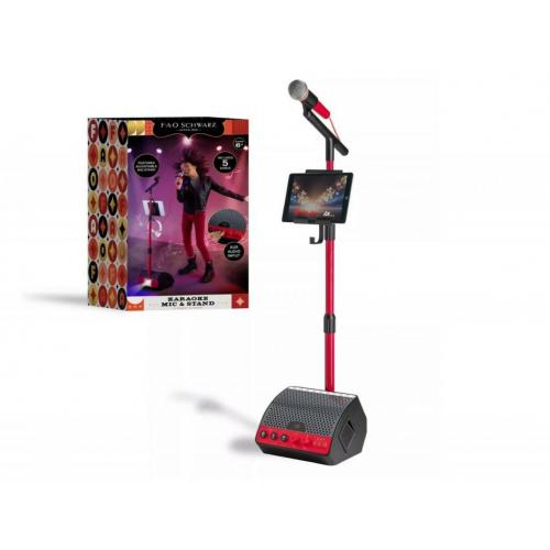 FAO Schwarz Light-Up Karaoke Mic & Stand