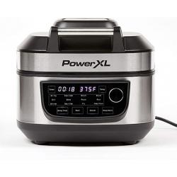 PowerXL Grill Air Fryer Combo - Silver