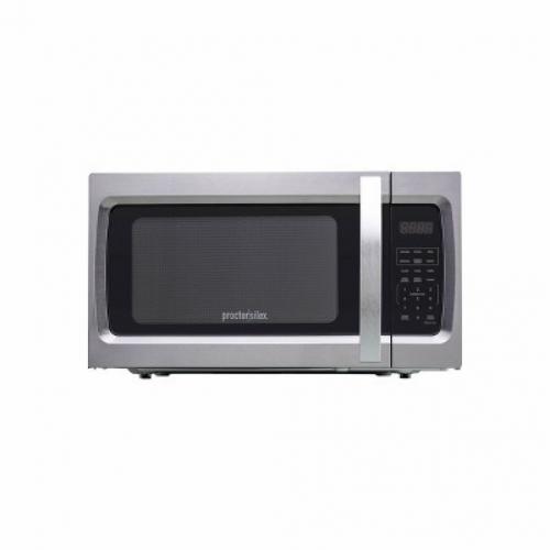 Proctor Silex 1.3 cu ft 1100 Watt Microwave Oven - Stainless Steel