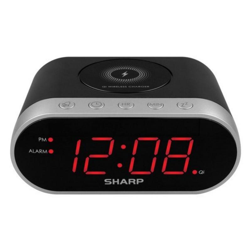 Wireless Charging Alarm Clock - Sharp